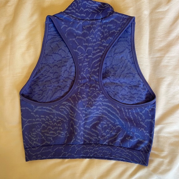 Gymshark 1/2 Zip Adapt Animal Seamless Crop - Picture 3 of 4